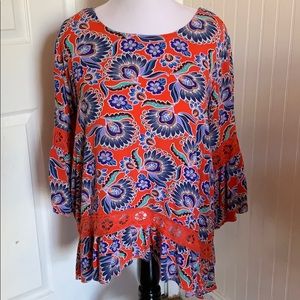Studio open back blouse